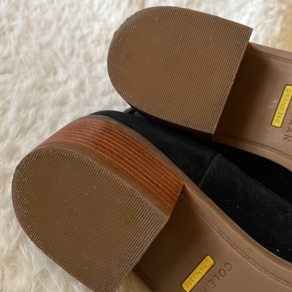 Cole haan Val perforated leather suede chelsea boots 7.5 - Picture 12 of 12